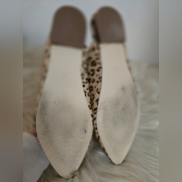 Matisse real leather leopard Print Mules classic | size 8.5 - Picture 7 of 9